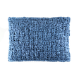 Ann Gish Blue 20x14 Ribbon Knit Pillow
