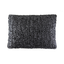 Ann Gish Charcoal 20x14 Ribbon Knit Pillow