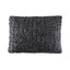 Ann Gish Charcoal 20x14 Ribbon Knit Pillow