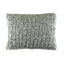 Ann Gish Silver 20x14 Ribbon Knit Pillow