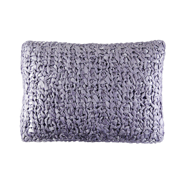 Ann Gish Thistle 20x14 Ribbon Knit Pillow