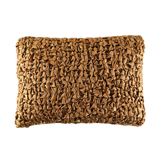 Ann Gish Topaz 20x14 Ribbon Knit Pillow