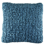 Ann Gish Azure 20x20 Ribbon Knit Pillow