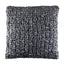Ann Gish Charcoal 20x20 Ribbon Knit Pillow