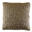 Ann Gish Mink 20x20 Ribbon Knit Pillow