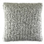 Ann Gish Silver 20x20 Ribbon Knit Pillow