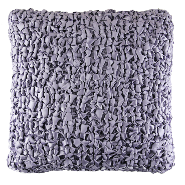Ann Gish Thistle 20x20 Ribbon Knit Pillow