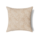 Ann Gish Taupe 24x24 Retortoli Pillow