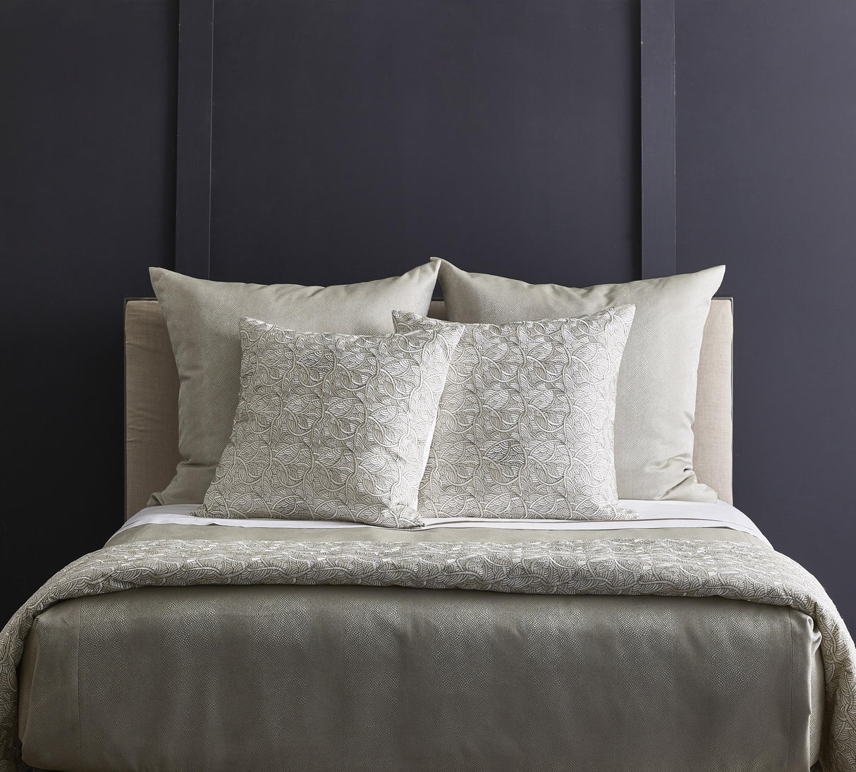 Ann Gish Powder 24x24 La Sirene Pillow