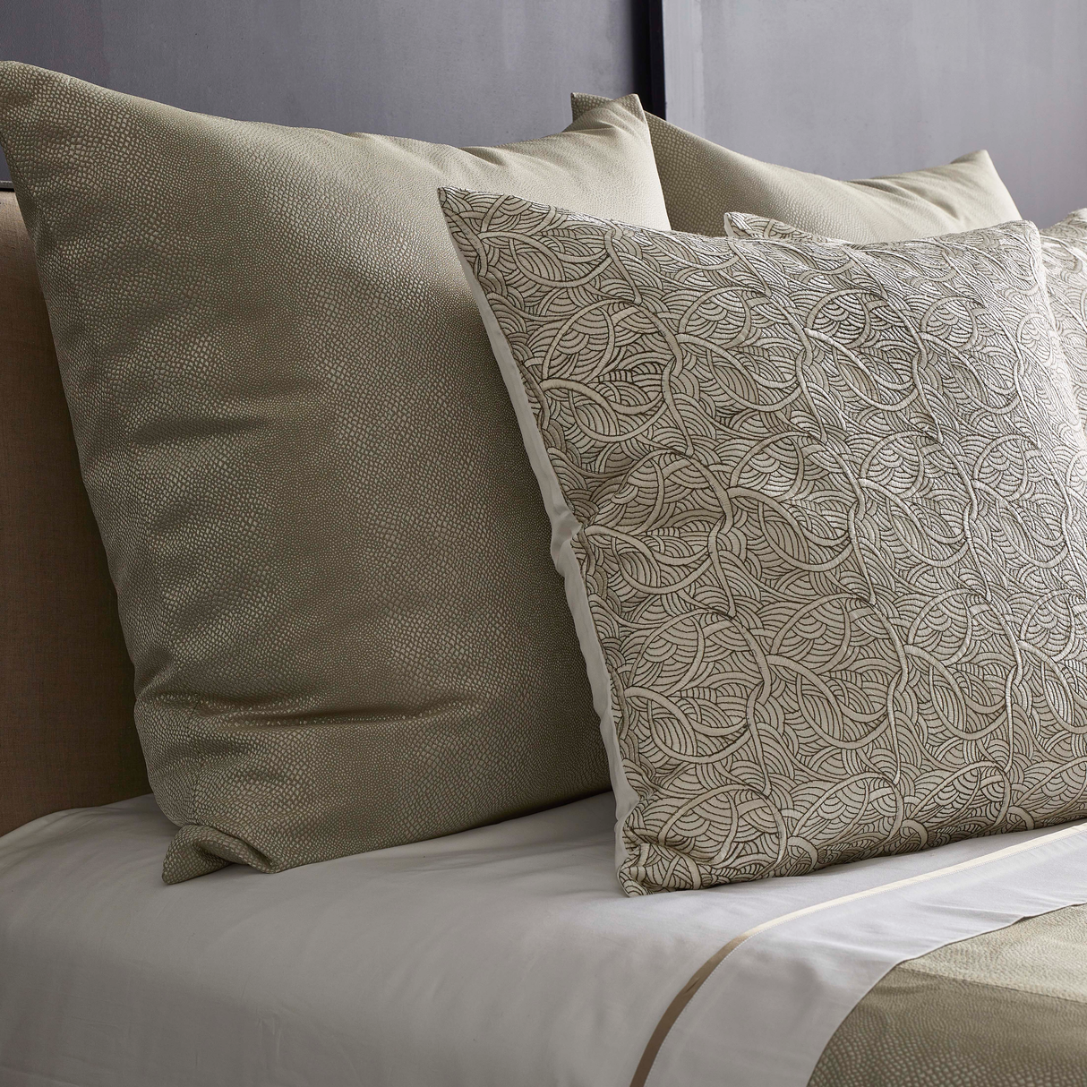 Ann Gish Powder 24x24 La Sirene Pillow