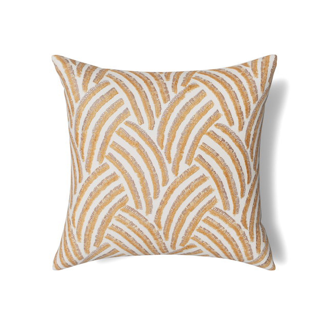 Ann Gish Gold/Silver 24x24 Trevi Pillow