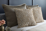 Ann Gish Gold/Silver 24x24 Trevi Pillow