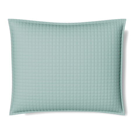 Ann Gish Aqua 36x30x2.5 Ready-to-Bed 2.0 Quilted Pillow