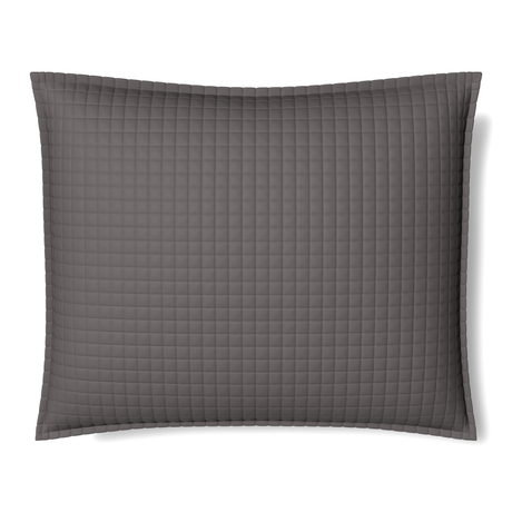 Ann Gish Grey 36x30x2.5 Ready-to-Bed 2.0 Quilted Pillow