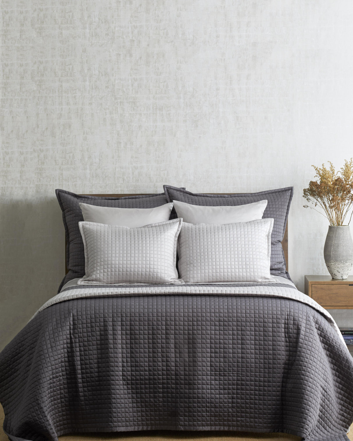 Ann Gish Ivory 36x30x2.5 Ready-to-Bed 2.0 Quilted Pillow