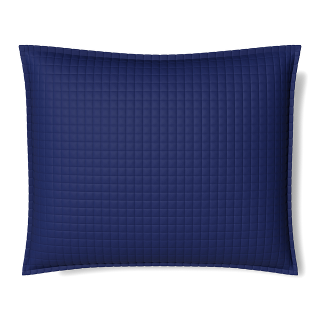 Ann Gish Navy 36x30x2.5 Ready-to-Bed 2.0 Quilted Pillow