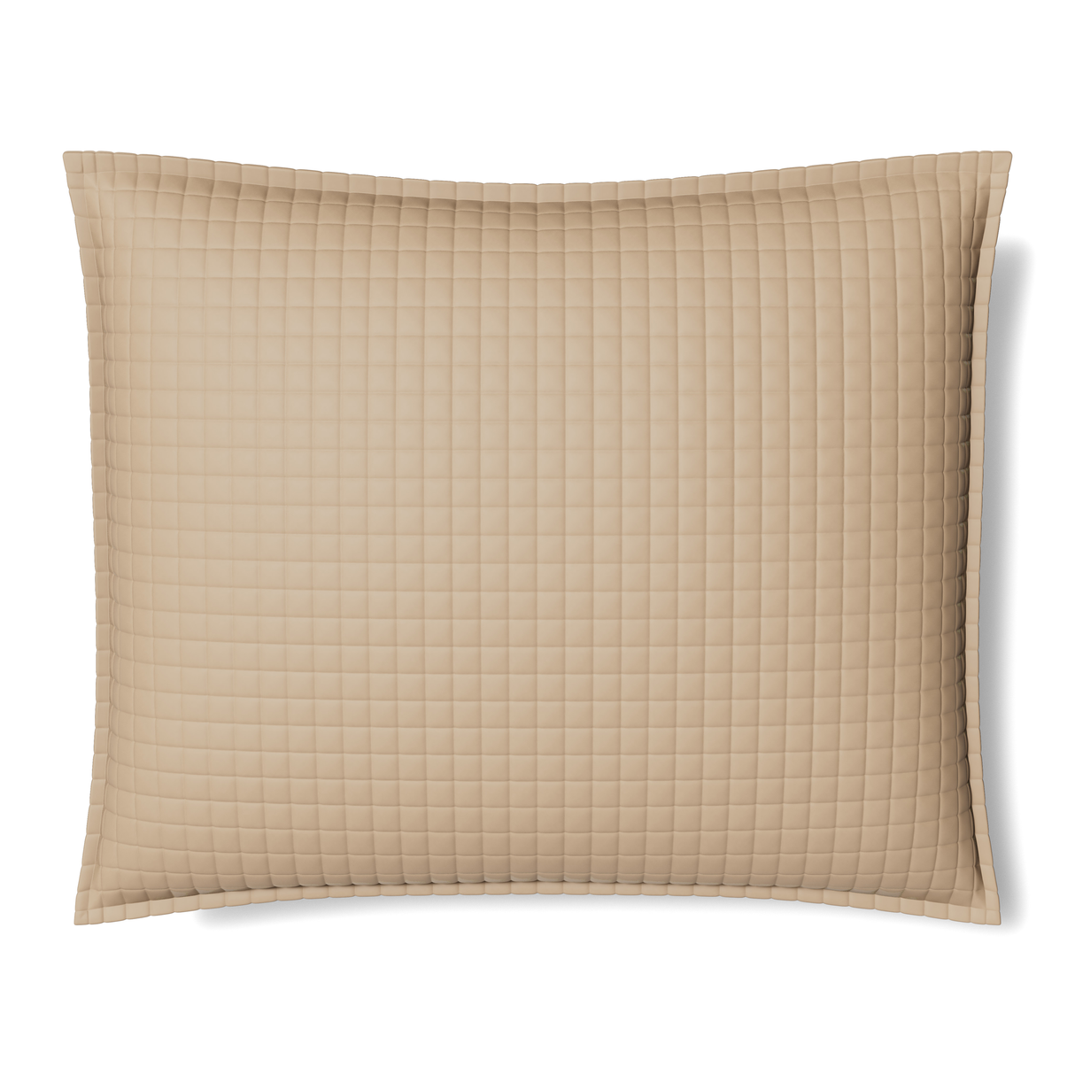 Ann Gish Taupe 36x30x2.5 Ready-to-Bed 2.0 Quilted Pillow