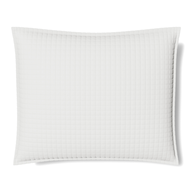 Ann Gish White 36x30x2.5 Ready-to-Bed 2.0 Quilted Pillow
