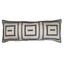 Ann Gish Charcoal/Pumice 36x13 Unmazed Pillow