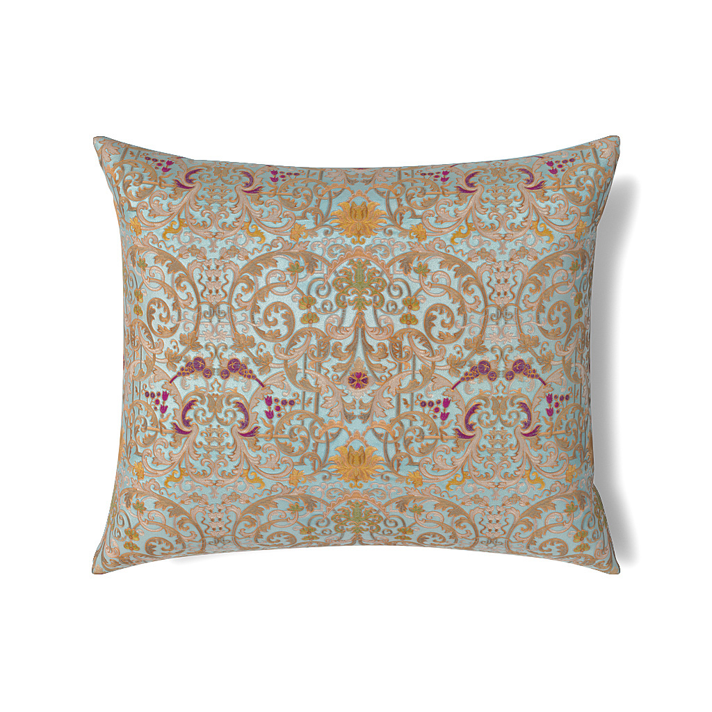 Ann Gish Blue 36x30x2.5 Venezia Pillow