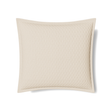 Ann Gish Natural Euro Basketweave Quilted Sham