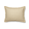 Ann Gish Natural Standard Basketweave Quilted Sham