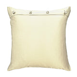 Ann Gish Pumice Euro Charmeuse Sham With French Knots