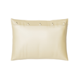 Ann Gish Ivory King Charmeuse Sham With French Knots