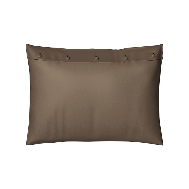 Ann Gish Metal King Charmeuse Sham With French Knots