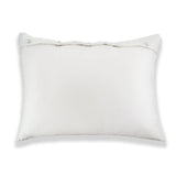 Ann Gish White King Charmeuse Sham With French Knots
