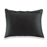 Ann Gish Charcoal Standard Charmeuse Sham With French Knots