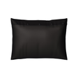 Ann Gish Charcoal Standard Charmeuse Sham With French Knots