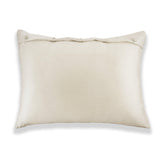 Ann Gish Ivory Standard Charmeuse Sham With French Knots