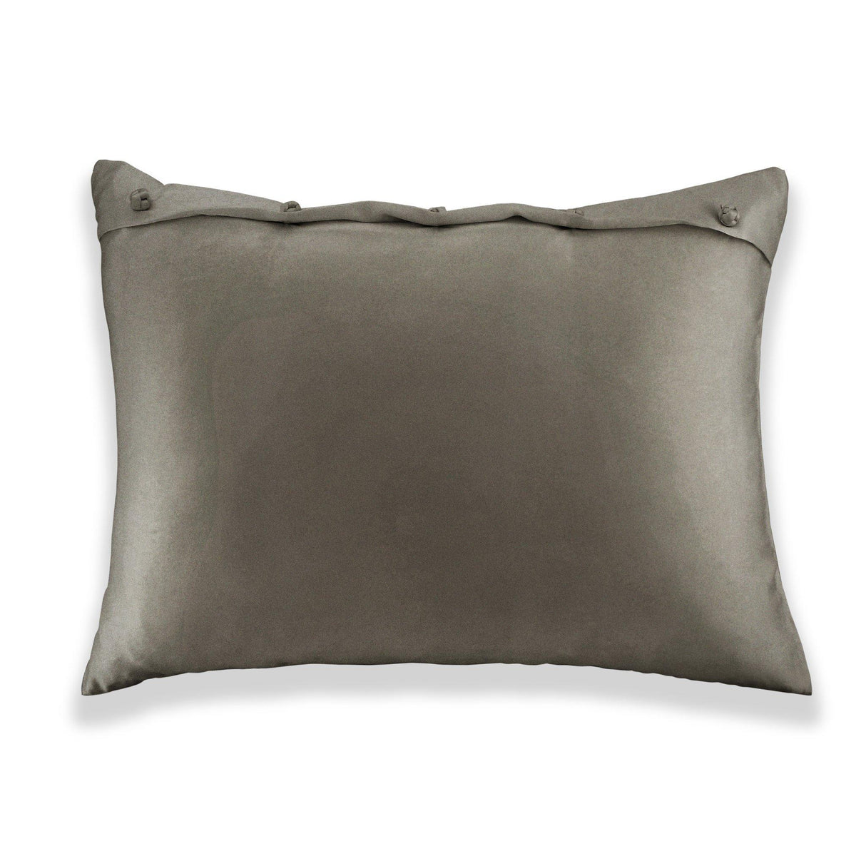 Ann Gish Metal Standard Charmeuse Sham With French Knots