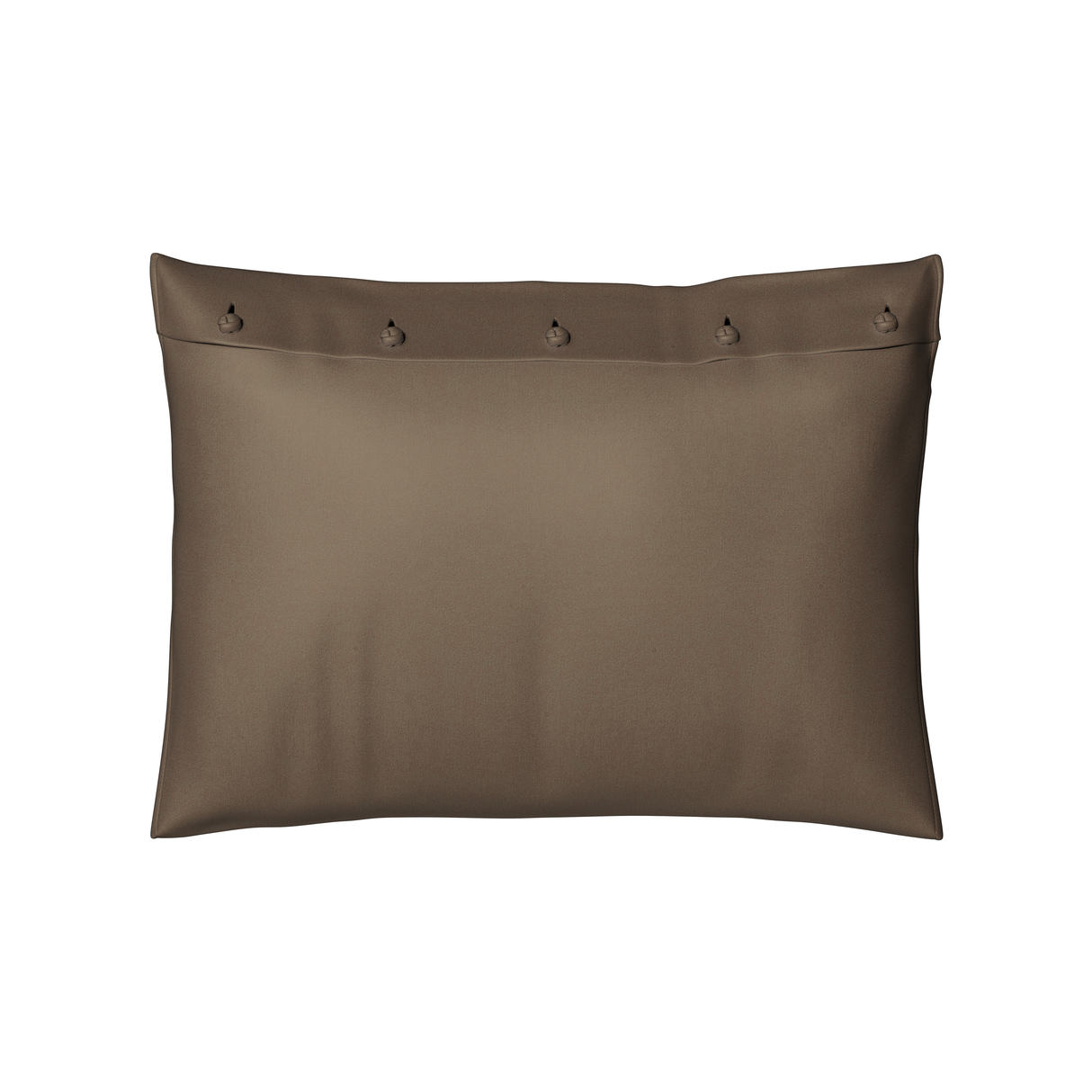 Ann Gish Metal Standard Charmeuse Sham With French Knots