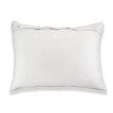 Ann Gish White Standard Charmeuse Sham With French Knots