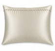 Ann Gish Ivory Standard Tiny Crystals Sham In Charmeuse
