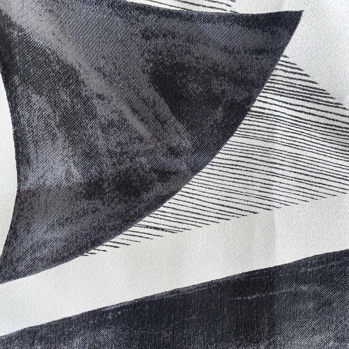 Ann Gish Black/White Standard Clio Sham