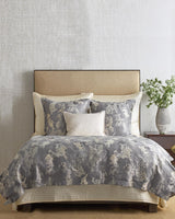 Ann Gish Grey Euro Cosmos Sham