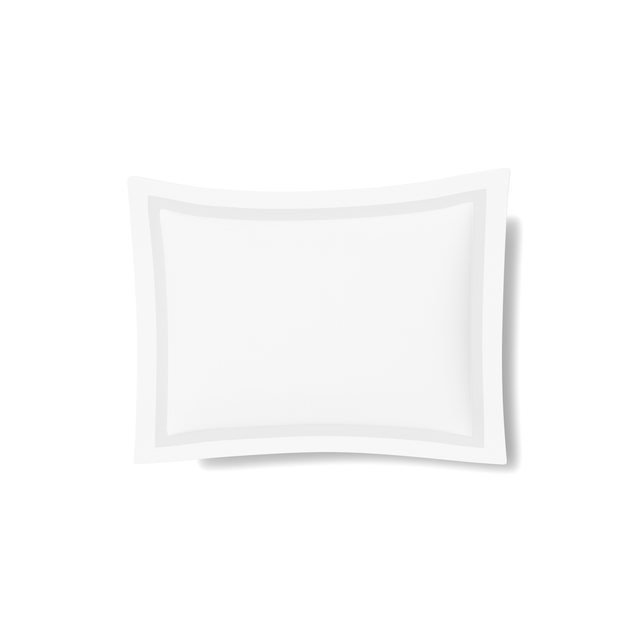 Ann Gish White/White King Ready-to-Bed 2.0 Cotton & Trim Sham