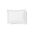 Ann Gish White/Silver Standard Ready-to-Bed 2.0 Cotton & Trim Sham