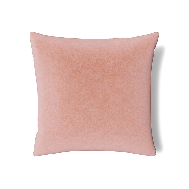 Ann Gish Blush Euro Fresco Velvet Sham