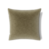 Ann Gish Khaki Euro Fresco Velvet Sham