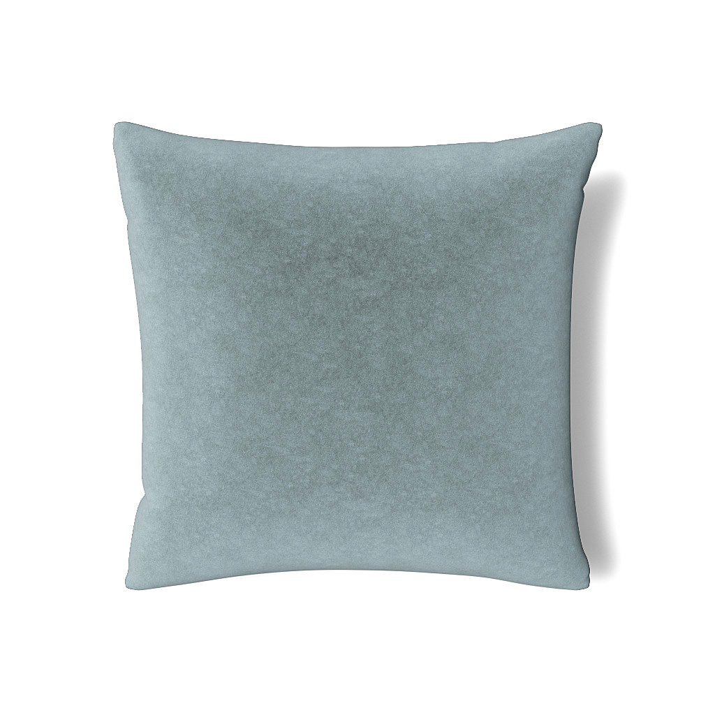 Ann Gish Naples Blue Euro Fresco Velvet Sham