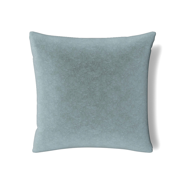 Ann Gish Naples Blue Euro Fresco Velvet Sham