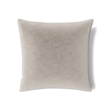 Ann Gish Silver Euro Fresco Velvet Sham