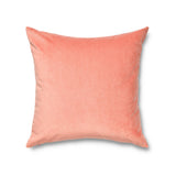 Ann Gish Rhubarb Euro Fresco Velvet Sham