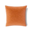 Ann Gish Terra Cotta Euro Fresco Velvet Sham