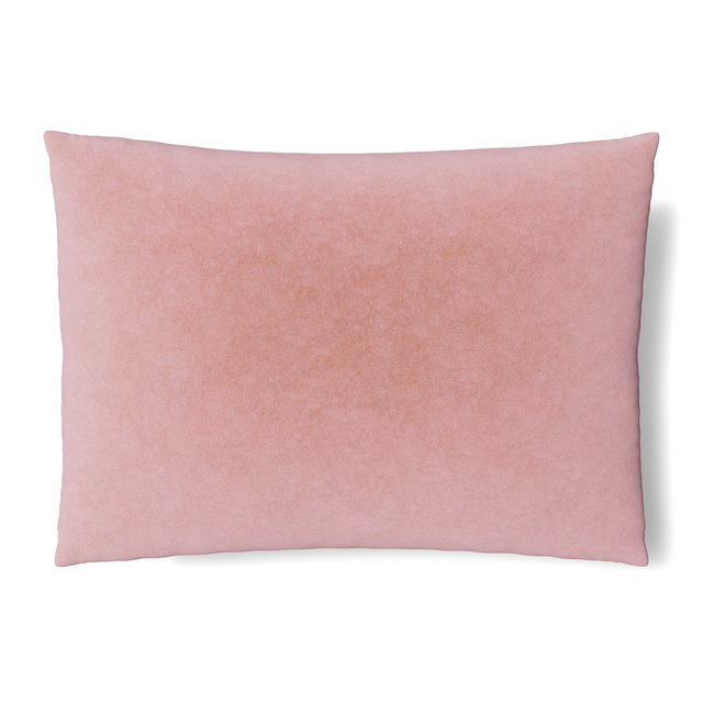 Ann Gish Blush King Fresco Velvet Sham