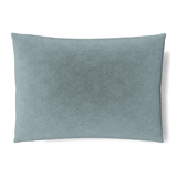 Ann Gish Naples Blue King Fresco Velvet Sham